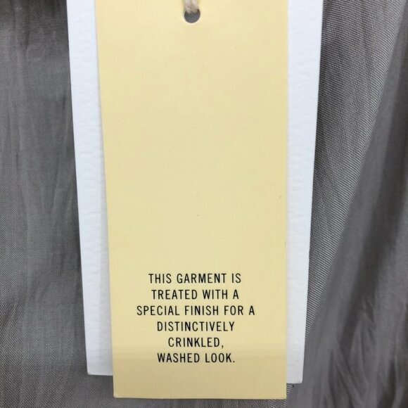 NWT Wilfred Aritzia Hollande off shoulder  Blouse in Ashen Grey XXS - Picture 12 of 16